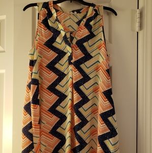 Lush Zig-Zag Dress